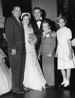 Bobby Wilson And Children At Walker Wedding