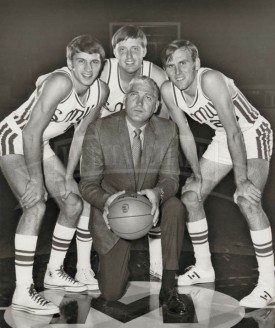 Bobby Rollings, David Miller, and Gene Phillips With Coach Bob Prewitt