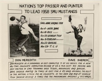 1958 Don Meredith And Dave Sherer