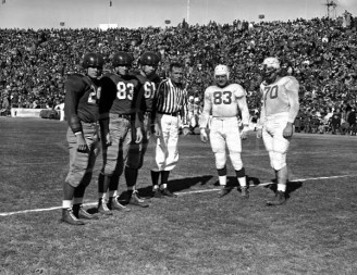 Cotton Bowl Captains Bob Ramsey, Sid Halliday And Earl Cook