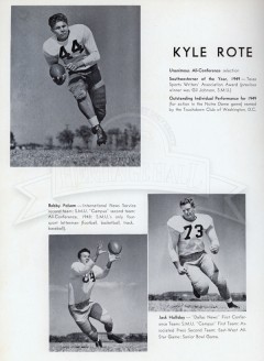 Kyle Rote (whole page)