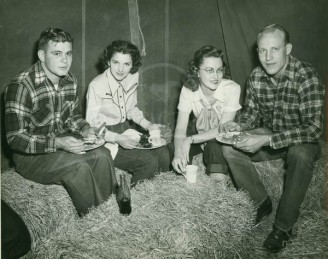 Culwell Ranch L-R Brownie Lewis And Gil Johnson