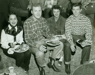 Culwell Ranch L-R Dick Hightower And Benton Musslewhite