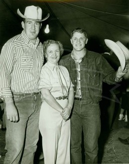 Culwell Ranch Don “Tiny” Gross, Mrs. Cully, Duane Nutt