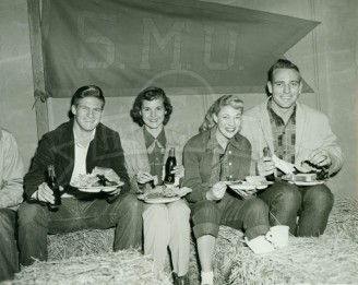 Culwell Ranch L-R Johnny Crawford And Bill Forester