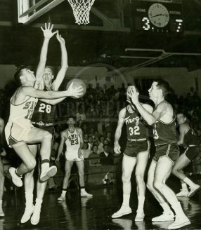 Charles Galey Drives As Ralph Kendall Watches