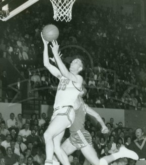 Jim Brockman Goes In For Layup