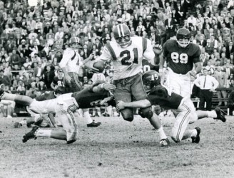 1959 Glynn Gregory Takes Handoff from Don Meredith agains Arkansas