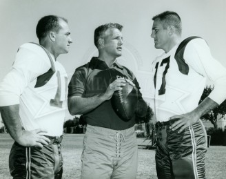 Ken Lowe, Coach Bill Meek, Don Meredith