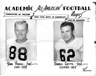 Dave Powell and Darrell Lafitte – Academic All-American Football Players